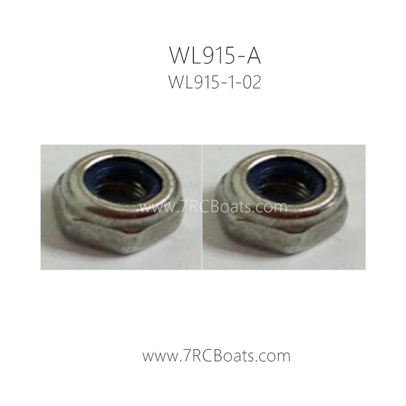 WLTOYS WL915-A RC Boat Parts WL915-1-02 M3 Lock Nut WLTOYS WL915-A RC Boat Parts WL915-1-02 M3 Lock Nut