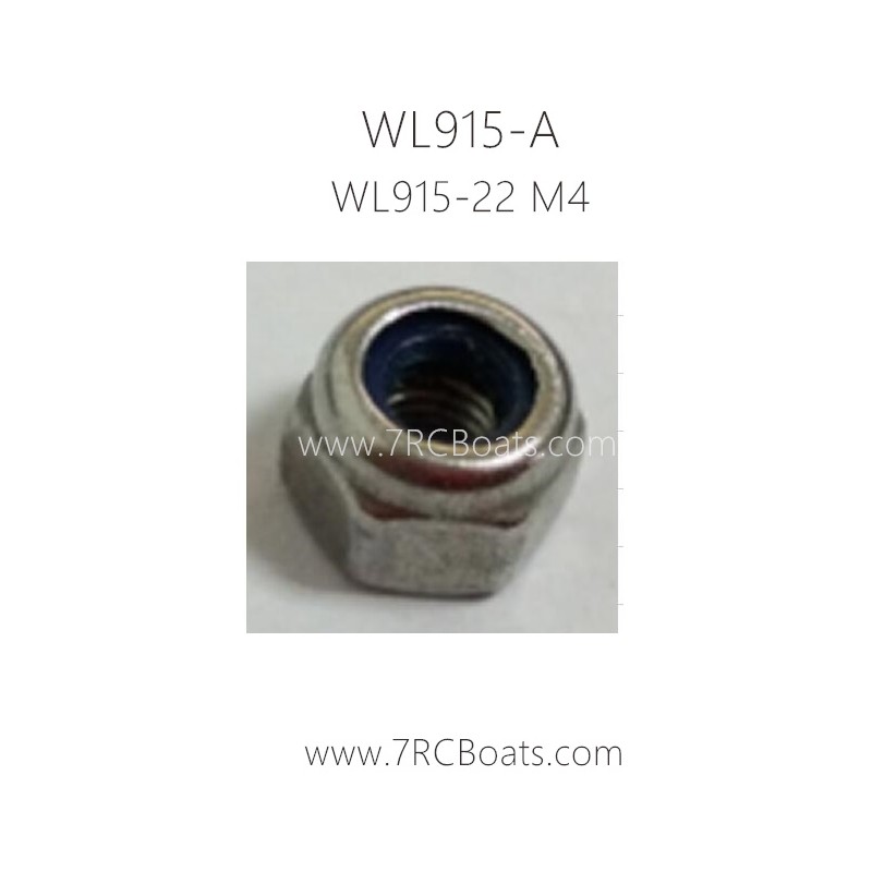 WLTOYS WL915-A Speed Boat Parts WL915-22 M4 Lock Nut WLTOYS WL915-A Speed Boat Parts WL915-22 M4 Lock Nut