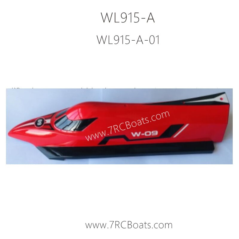 WLTOYS WL915-A Speed Boat Parts Boat Main Body kit WLTOYS WL915-A Speed Boat Parts Boat Main Body kit
