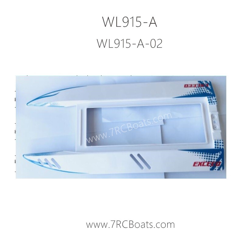 WLTOYS WL915-A Parts Boat WL915-A-02 Top Cover of Bottom WLTOYS WL915-A Parts Boat WL915-A-02 Top Cover of Bottom
