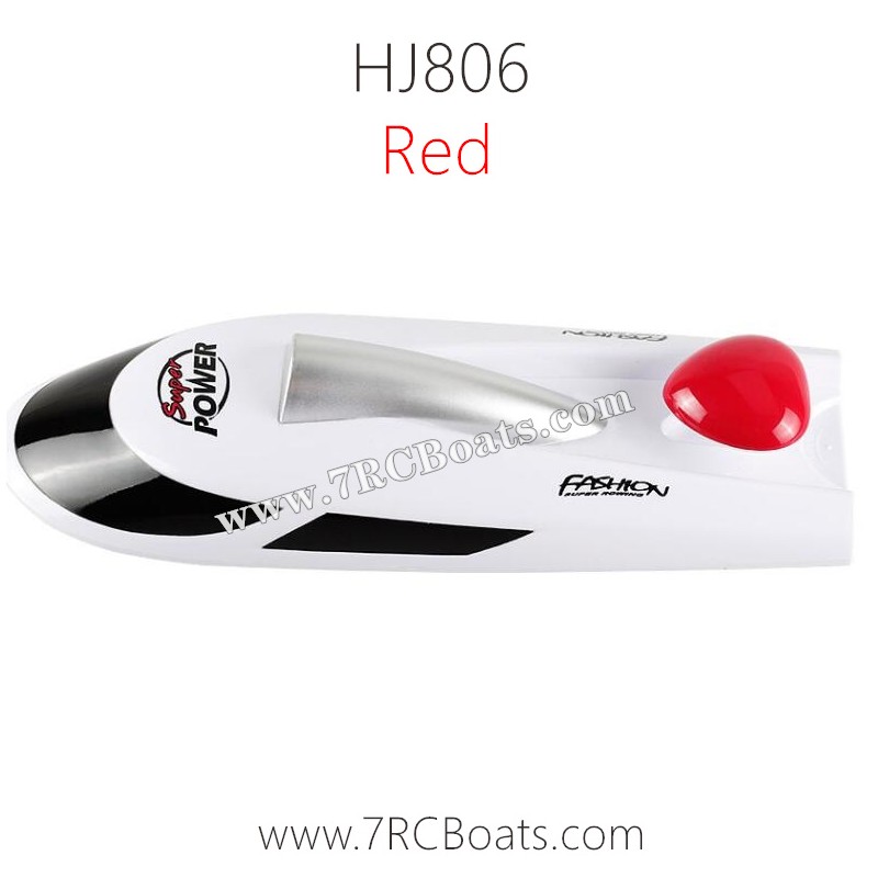 Hong Xun Jie HJ806 RC Boat Parts Upper Cover Assembly Red Hong Xun Jie HJ806 RC Boat Parts Upper Cover Assembly Red