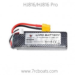 HONGXUNJIE HJ816 Pro RC Boat Parts Battery 11.1V 2500mAh 27.75 30C