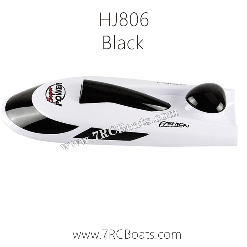 Hong XunJie HJ806 2.4G RC Boat Parts Upper Cover Assembly Black Hong XunJie HJ806 2.4G RC Boat Parts Upper Cover Assembly Black