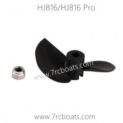 HONGXUNJIE HJ816 RC Boat Parts hj816-B007 Propeller and Nut
