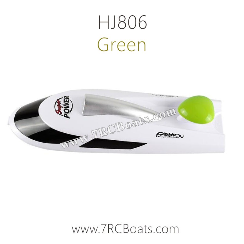 Hong XunJie HJ806 High speed Boat Parts Upper Cover Assembly Green Hong XunJie HJ806 High speed Boat Parts Upper Cover Assembly Green