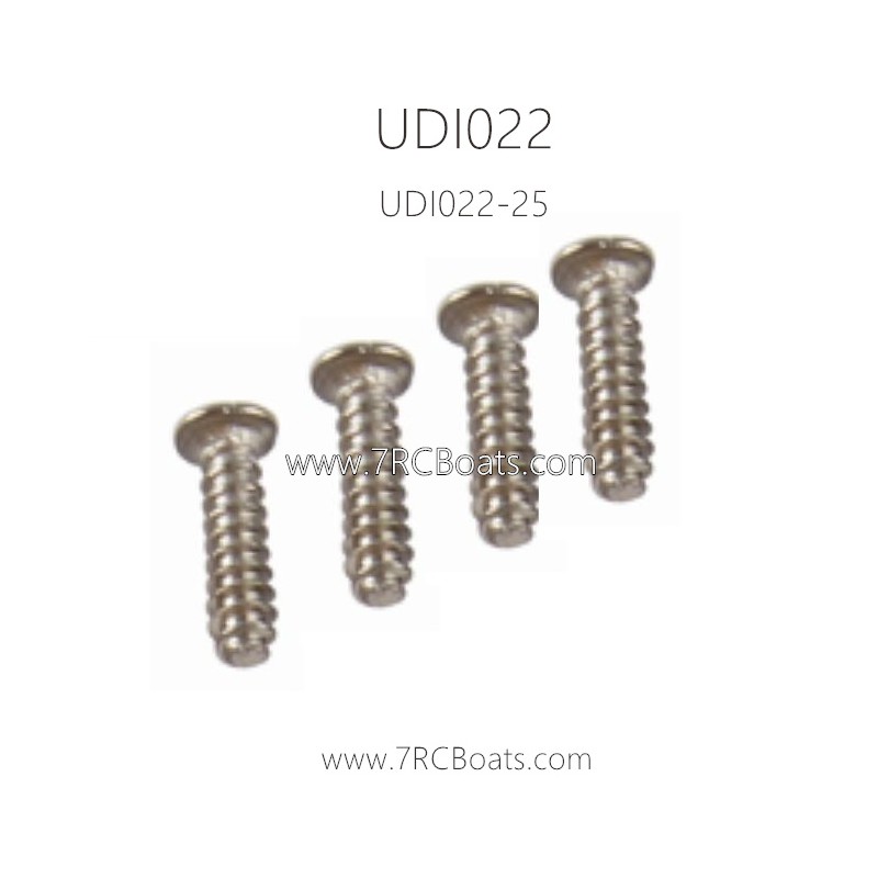 UDIRC UDI022 RC Boat Parts 2.6X10 Flat head Screw UDIRC UDI022 RC Boat Parts 2.6X10 Flat head Screw