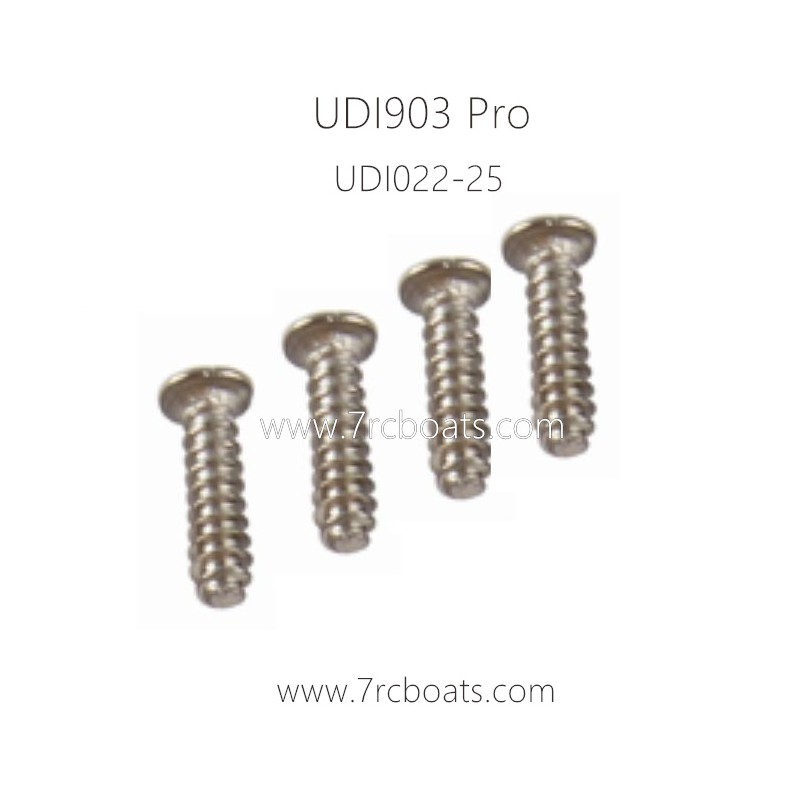 UDIRC UDI903 PRO Boat Parts 2.6X10 Flat head Screw
