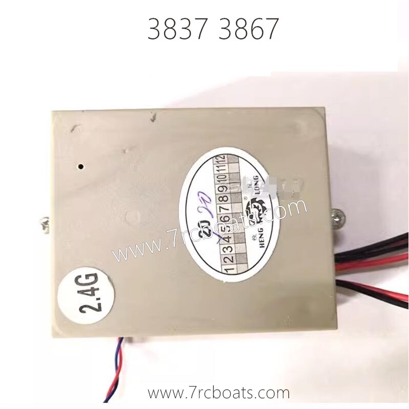 HENG LONG 3837 3867 RC Boat Parts Receiver Kit HENG LONG 3837 3867 RC Boat Parts Receiver Kit