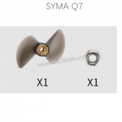 SYMA Q7 Knight RC Boat Parts Propeller and Screw Nut