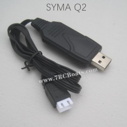 SYMA Q2 Speed RC Boat Parts 7.4V USB Charger