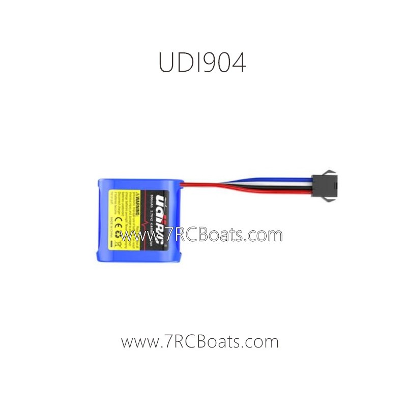 UDIR/C UDI 904 RC Boat Parts 7.4V 600mAh Battery UDIR/C UDI 904 RC Boat Parts 7.4V 600mAh Battery