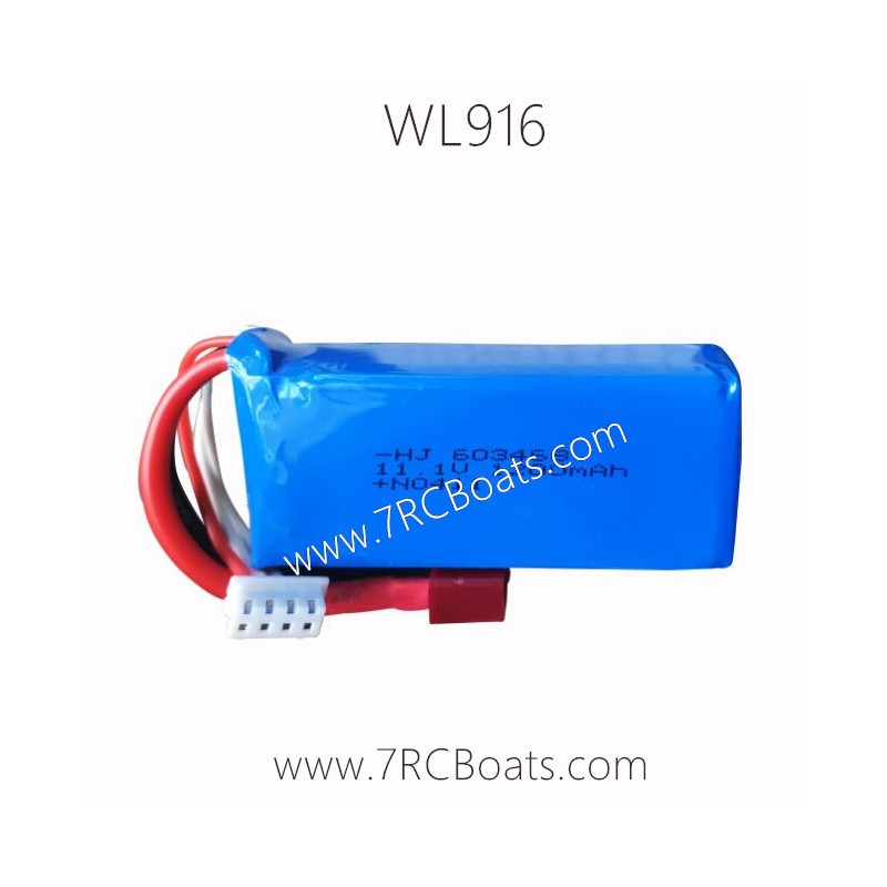 WLTOYS WL916 2.4G Super Racing Boat Parts 11.1V 1800mAh Battery WLTOYS WL916 2.4G Super Racing Boat Parts 11.1V 1800mAh Battery