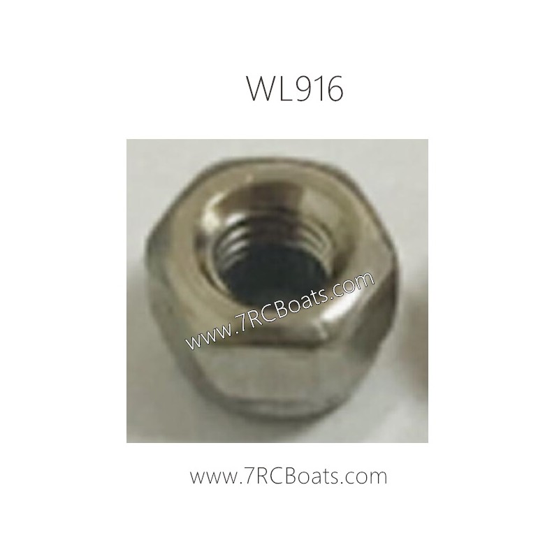 WLTOYS WL916 2.4G RC Boat Parts WL915-21 M3 Lock Nut WLTOYS WL916 2.4G RC Boat Parts WL915-21 M3 Lock Nut
