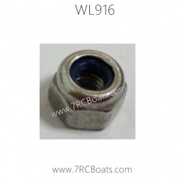 WLTOYS WL916 2.4G RC Boat Parts WL915-22 M4 Lock Nut
