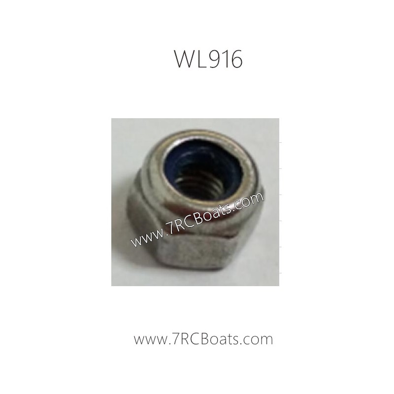 WLTOYS WL916 2.4G RC Boat Parts WL915-22 M4 Lock Nut WLTOYS WL916 2.4G RC Boat Parts WL915-22 M4 Lock Nut