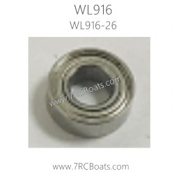 WLTOYS XK WL916 Boat Parts WL916-26 Roll Bearing