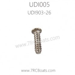 UDI005 RC Racing Boat Parts UDI903-26 2.6X10 Flat head screw