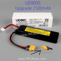 UDI UDI005 ARROW RC Boat Upgrade battery 11.1V 2500mAh XT-60