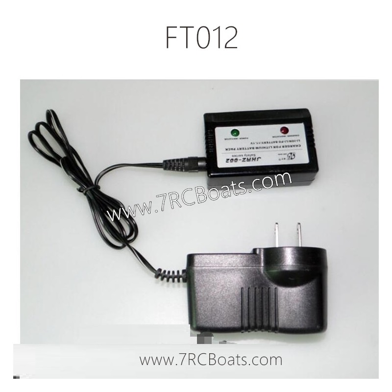 FEILUN RC Boat FT012 Parts Charger with Box US FEILUN RC Boat FT012 Parts Charger with Box US