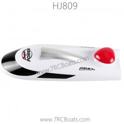 HXJ HJ809 RC Boat Parts HJ806-B020 Upper Cover Assembly Red