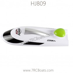 HXJ HJ809 RC Boat Parts HJ806-B020 Upper Cover Assembly Green
