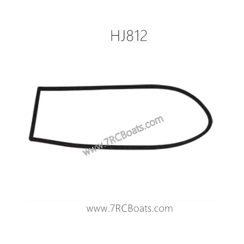 HongXunJie HJ812 Boat Parts B017 Middle cover Waterproof Seal HongXunJie HJ812 Boat Parts B017 Middle cover Waterproof Seal