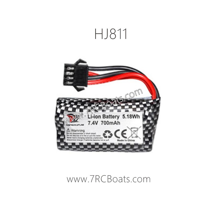 HongXunJie HJ811 Parts B001 Li-ion Battery 5.18Wh 7.4V 700mAh HongXunJie HJ811 Parts B001 Li-ion Battery 5.18Wh 7.4V 700mAh