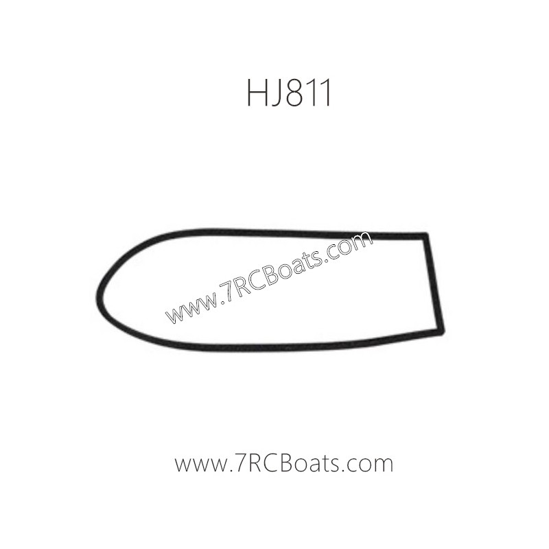 HongXunJie HJ811 Speed Boat Parts B016 Top cover waterproof Seal HongXunJie HJ811 Speed Boat Parts B016 Top cover waterproof Seal