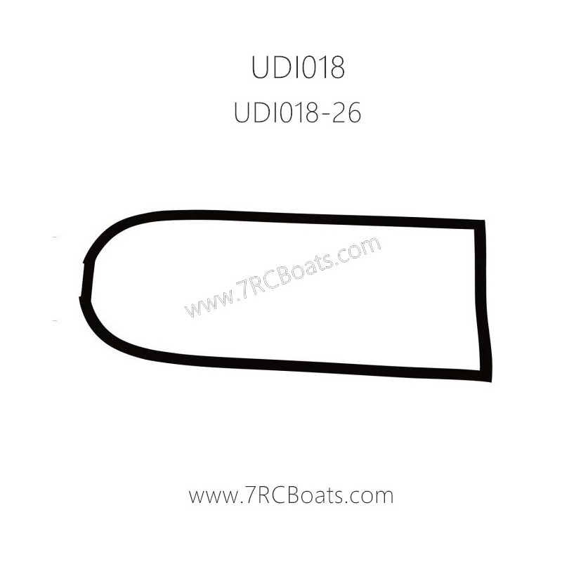 UDIRC UDI018 UDI918 2.4G RC Boat Parts UDI018-26 EVA waterproof ring UDIRC UDI018 UDI918 2.4G RC Boat Parts UDI018-26 EVA waterproof ring