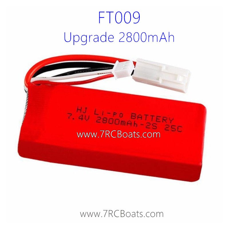 FEILUN FT009 Upgrade Battery Lipo 2800mAh 7.4V FEILUN FT009 Upgrade Battery Lipo 2800mAh 7.4V