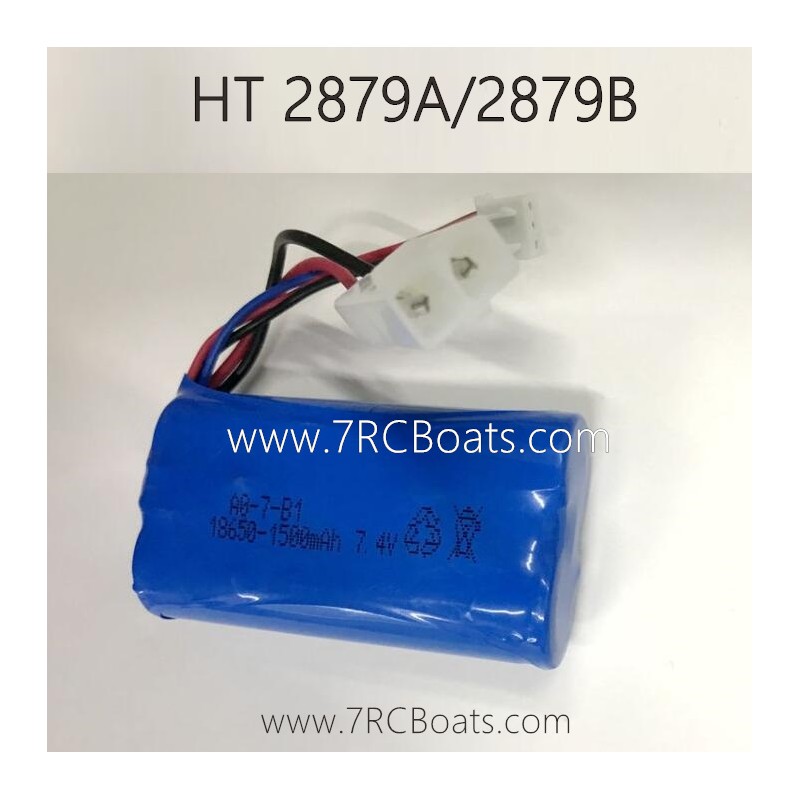 HT 2879A RC Warship Boat Parts 7.4V Battery, Heng Tai 2879
