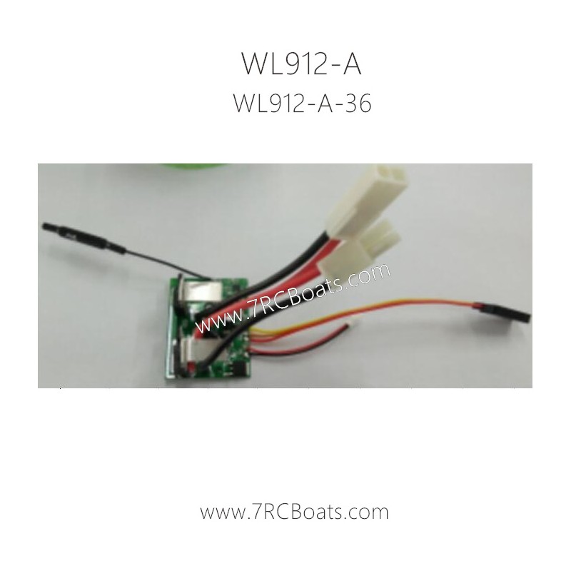WLTOYS WL912-A ABS Speed Racing Parts Receiver Kit EL-Plug WLTOYS WL912-A ABS Speed Racing Parts Receiver Kit EL-Plug