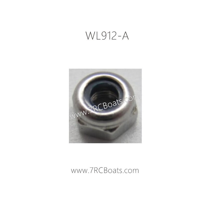 WLTOYS WL912-A ABS RC Boat Parts WL915-21 M3 Lock Nut WLTOYS WL912-A ABS RC Boat Parts WL915-21 M3 Lock Nut