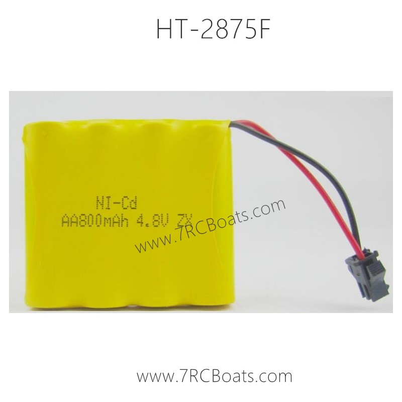 HENG TAI HT-2875F Boat Parts Battery NI-Cd AA800mAh 4.8V HENG TAI HT-2875F Boat Parts Battery NI-Cd AA800mAh 4.8V