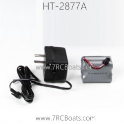 HENG TAI HT-2877A RC Boat Parts Charger and Battery