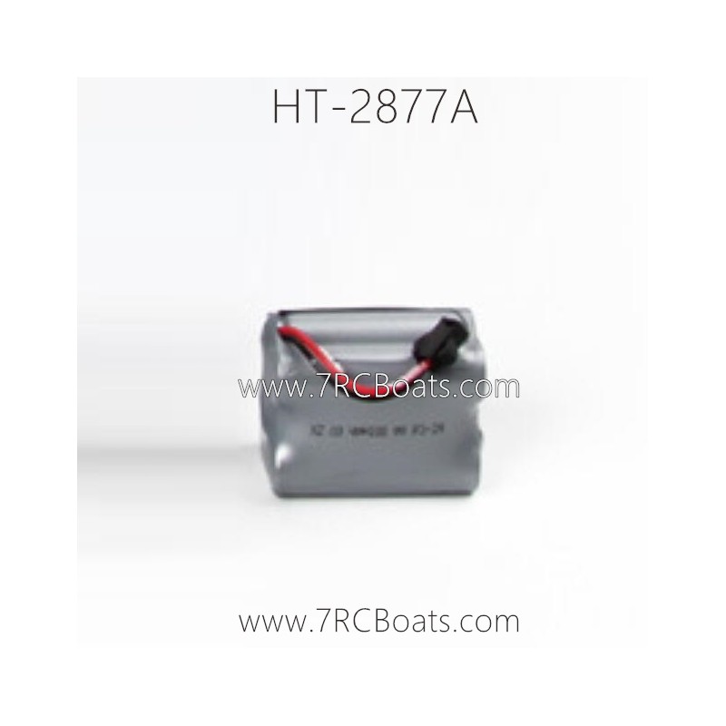 HENG TAI HT-2877A RC Boat Parts 6V 800mAh Battery HENG TAI HT-2877A RC Boat Parts 6V 800mAh Battery