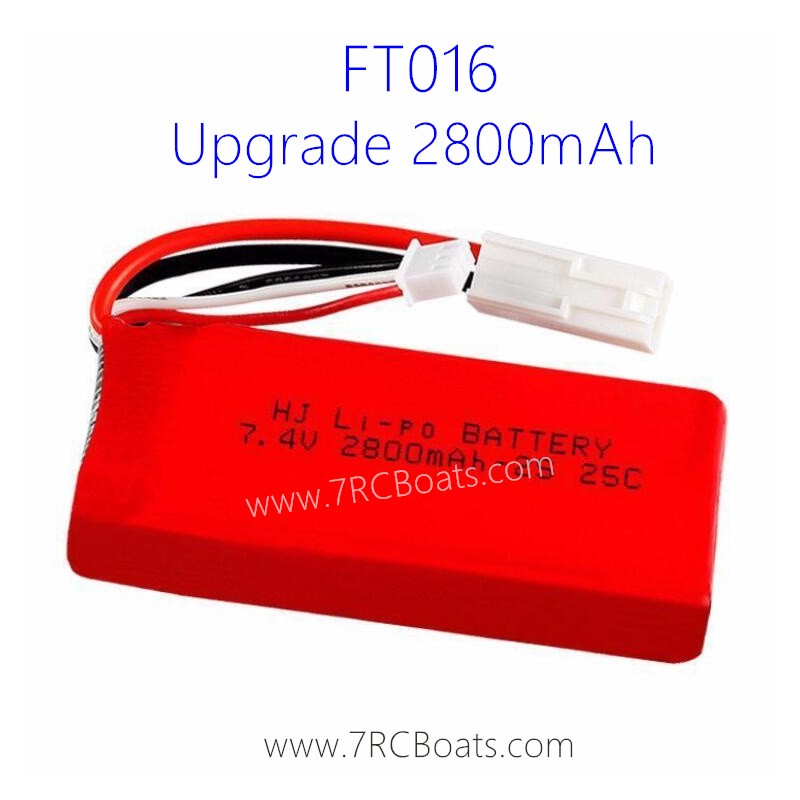 FEILUN FT016 RC Boat Parts Upgrade Battery 2800mAh Play longer time